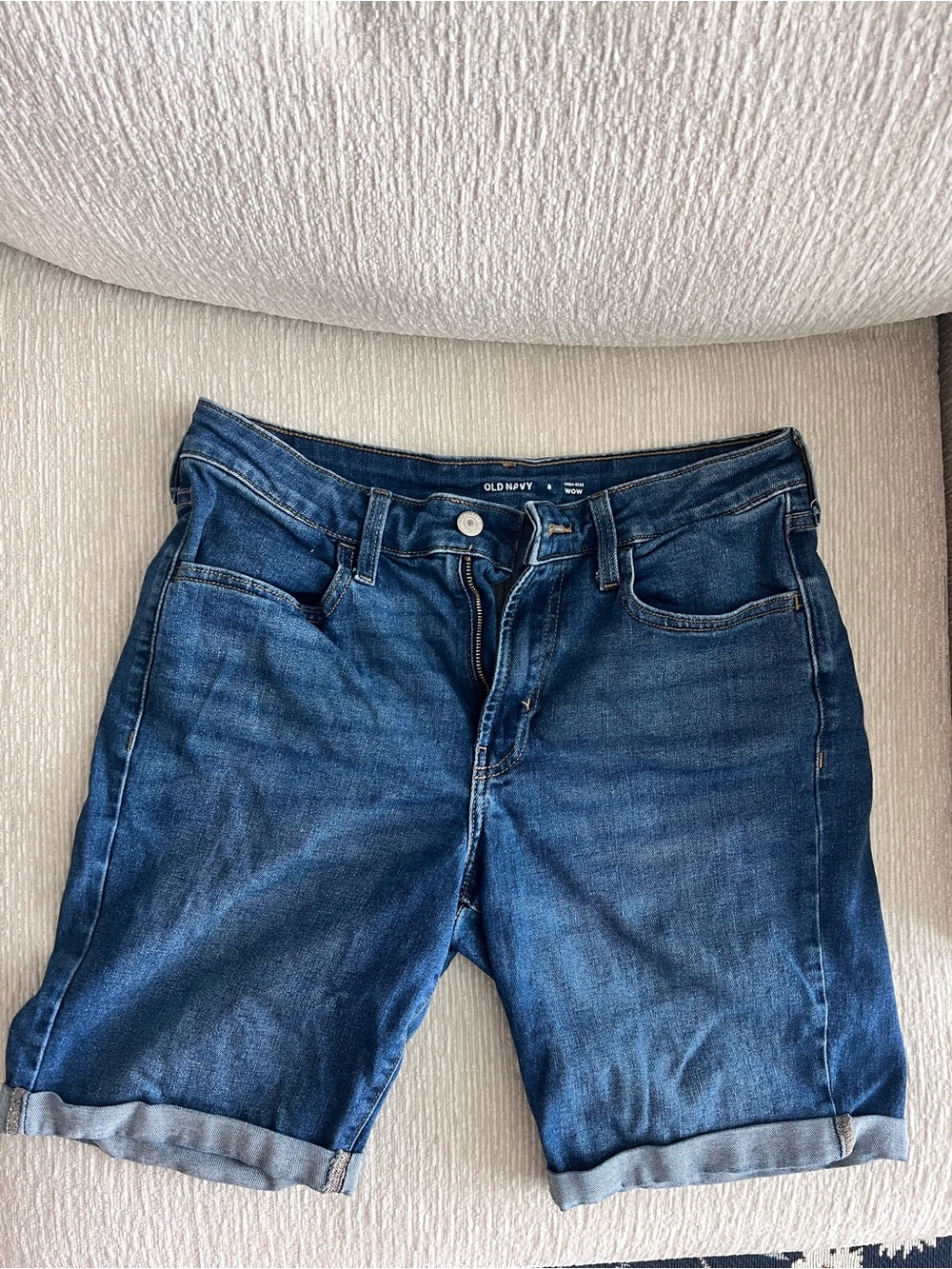 Old Navy High Rise Wow Dark Wash Denim Shorts